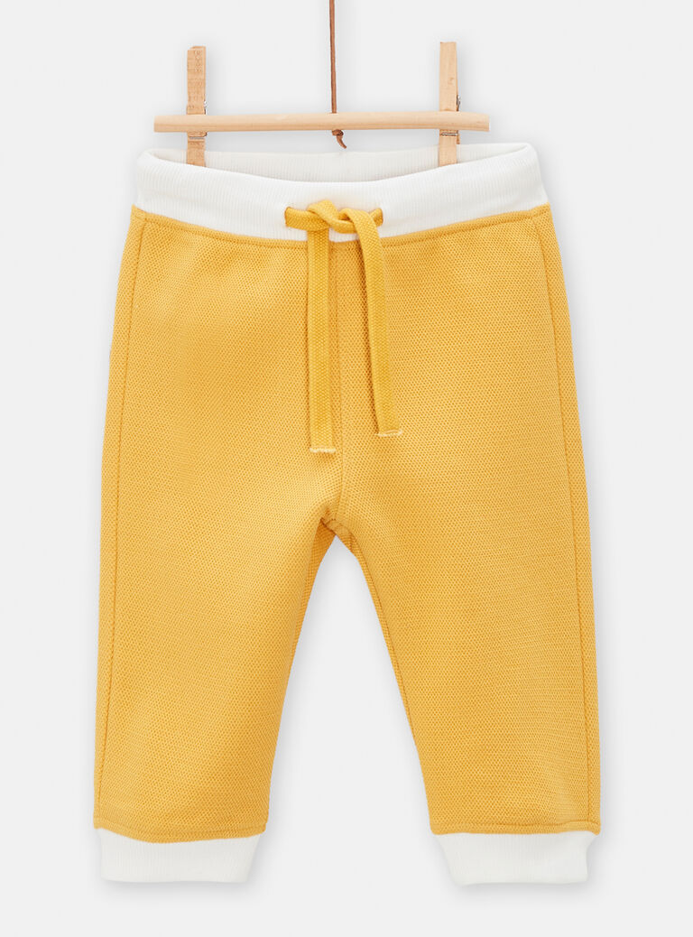 Jogging jaune à motif chien pour bébé garçon