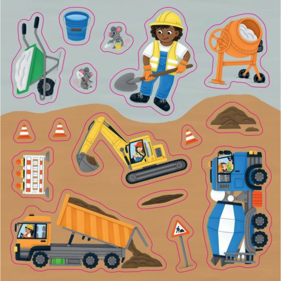 COPPENRATH Meine Mini-Stickerwelt - Baustelle (Mini-Künstler)