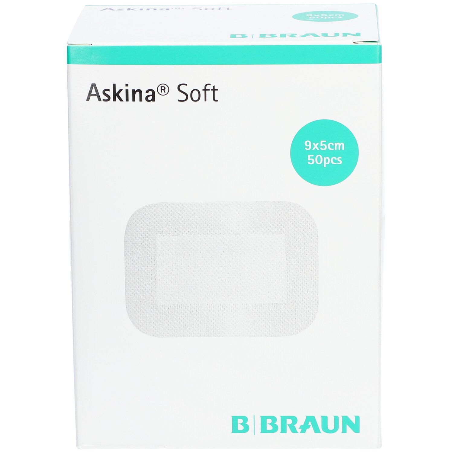 Askina® Soft Wundverband 9 x 5 cm steril