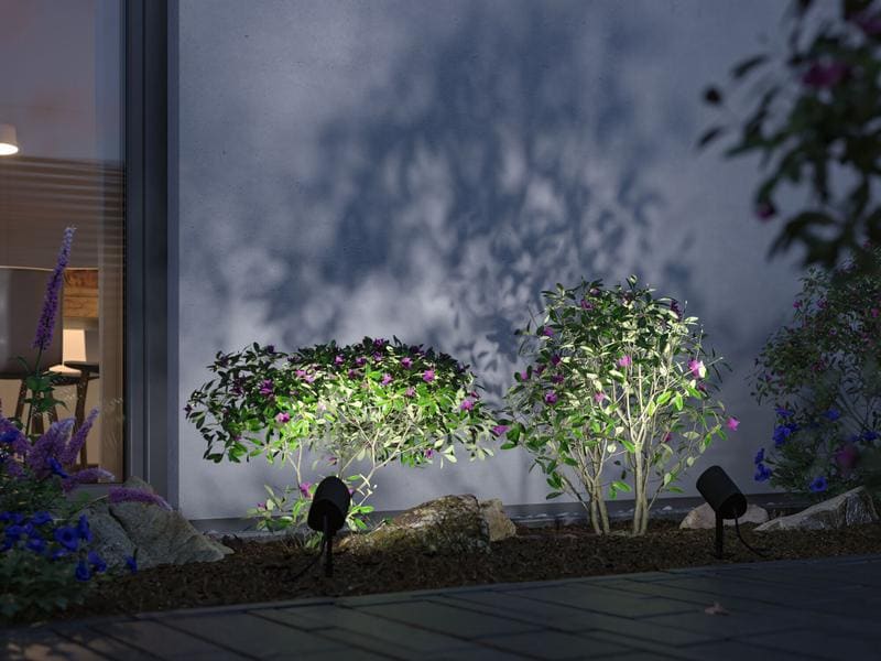 Paulmann Outdoor Gartenspot Plug & Shine Shira, RGBW, 6.5W, LED Gartenstrahler