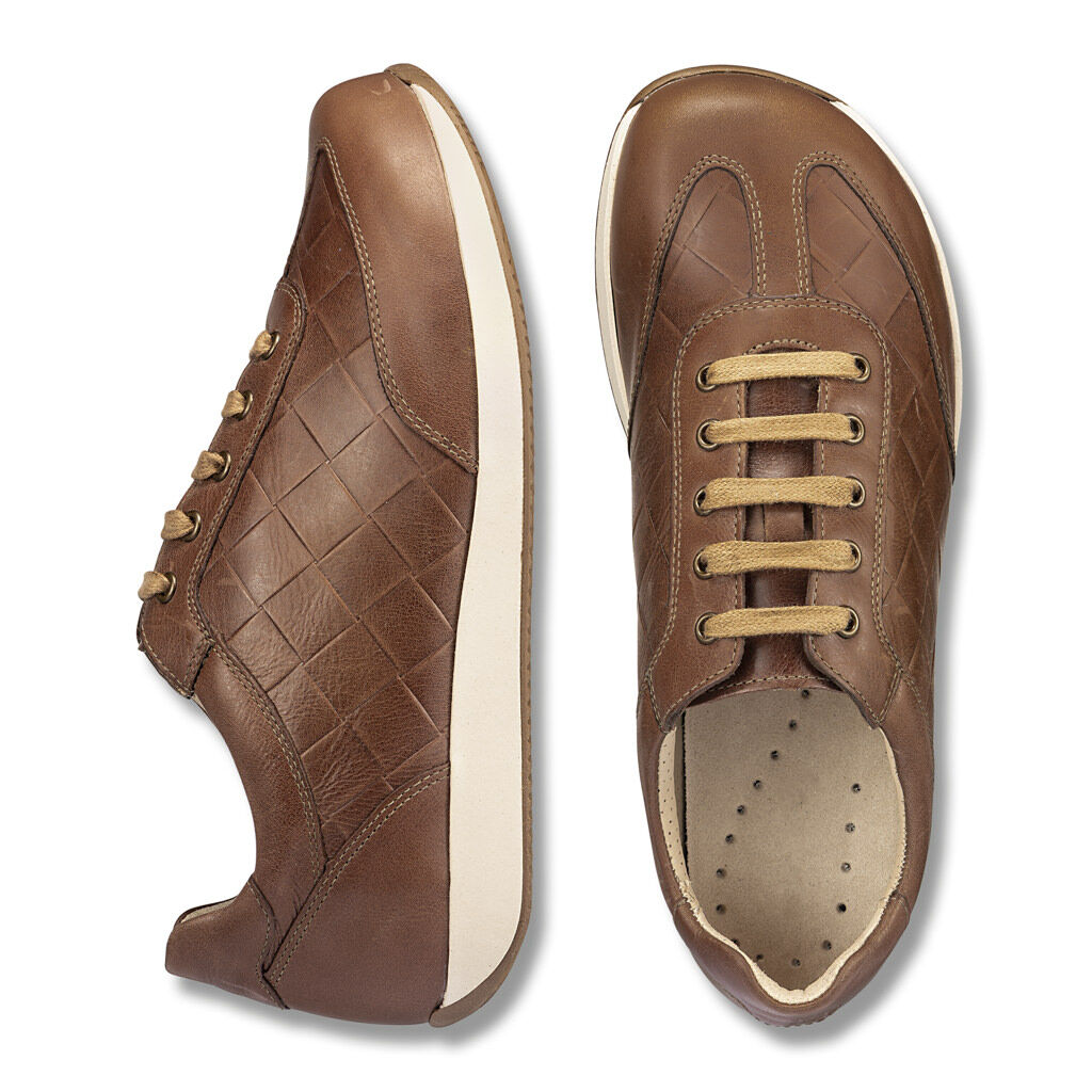 HERREN - Schnürschuh JOS braun