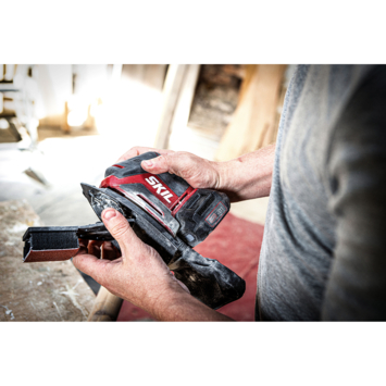 SKIL 20V multischuurmachine Compact Brushless 3720CD incl. 24 schuurbladen en 3 schuurhulpstukken (zonder accu)