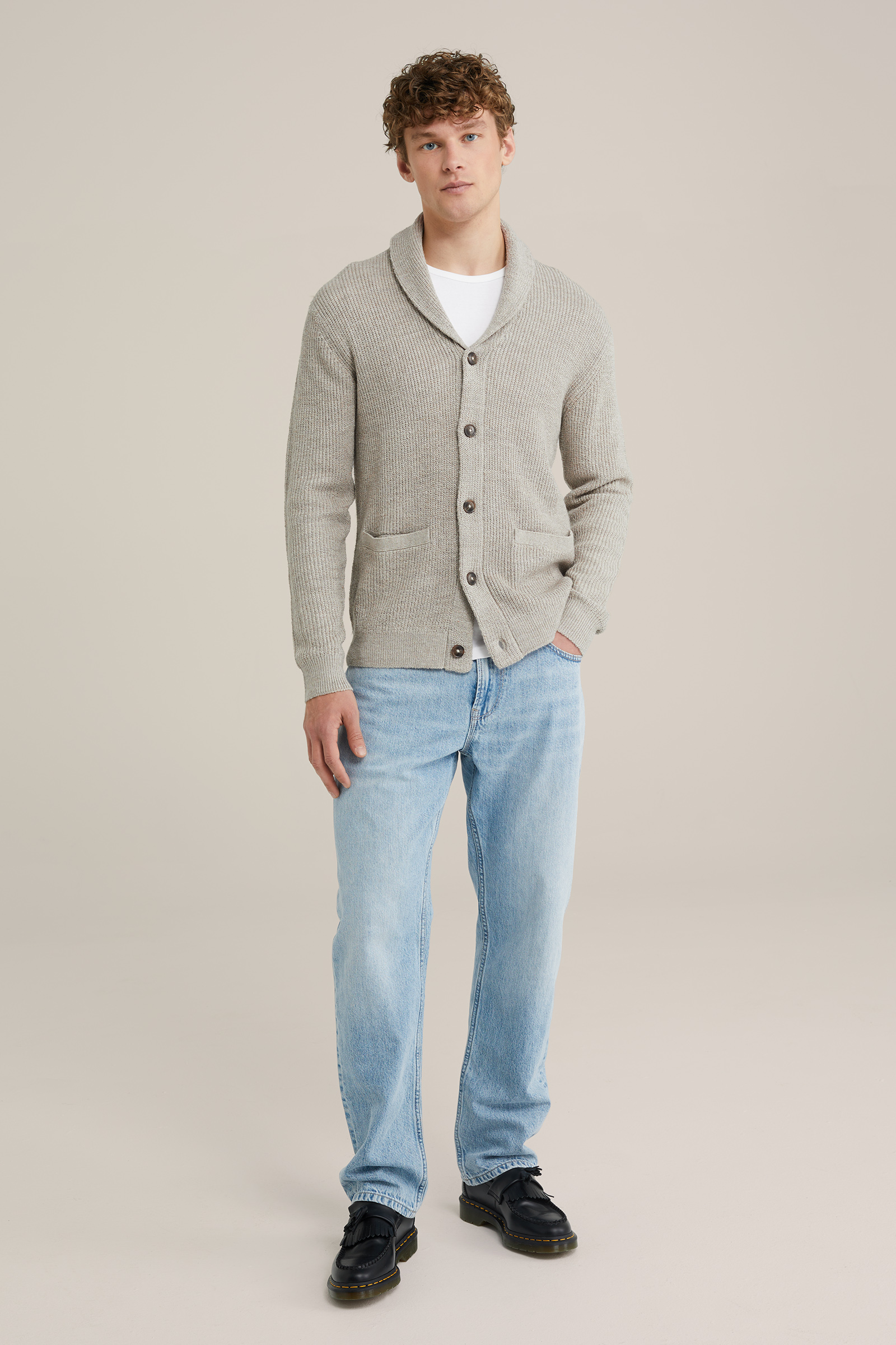 vest WE Fashion Beige