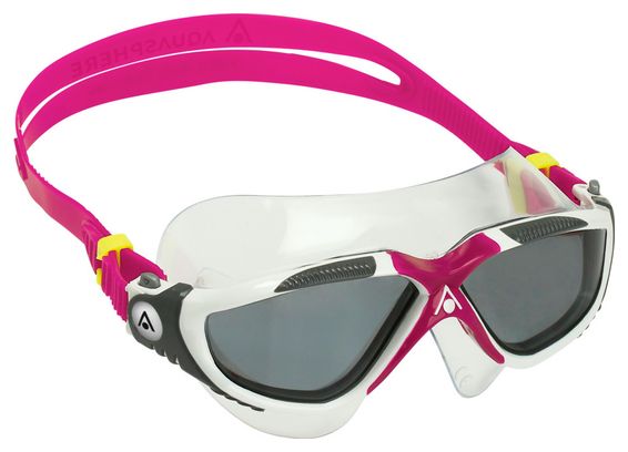 Lunettes de Bain Aquasphere Vista Blanc / Argent - Verre Dark