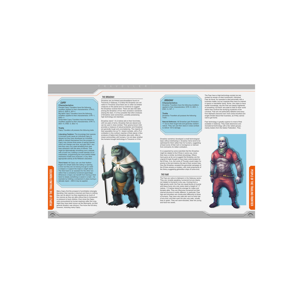 Traveller - The Trailing Frontier Book