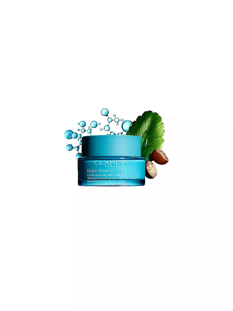 CLARINS Hydra-Essentiel Crème riche désaltérante - Peaux très sèches 50ml keine Farbe