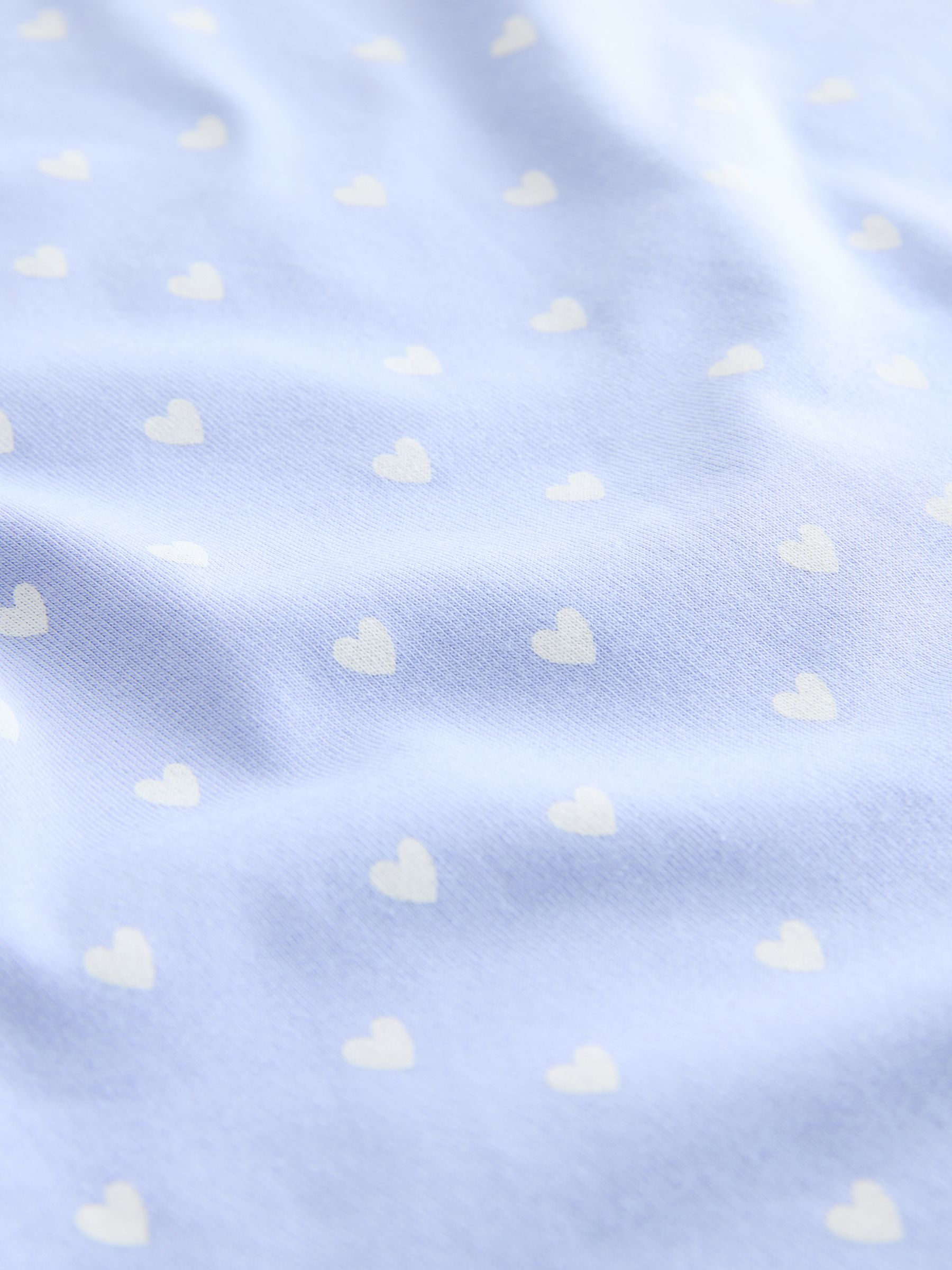 Blauw - Set van 3 hemdjes met print (1,5-16 jr)