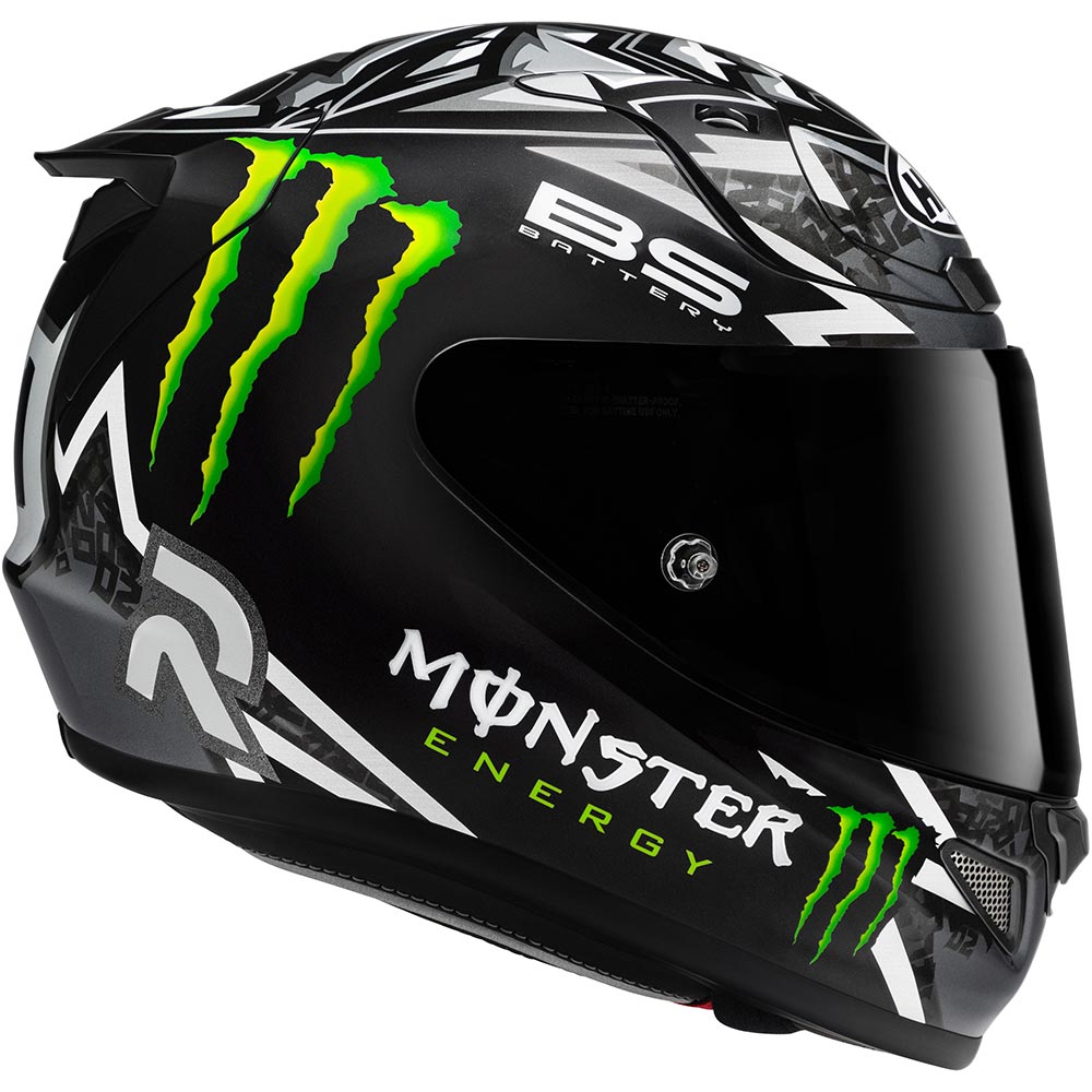 HJC - Casque RPHA 12 Quartararo Replica Black MC5 / Noir / Blanc / Gris