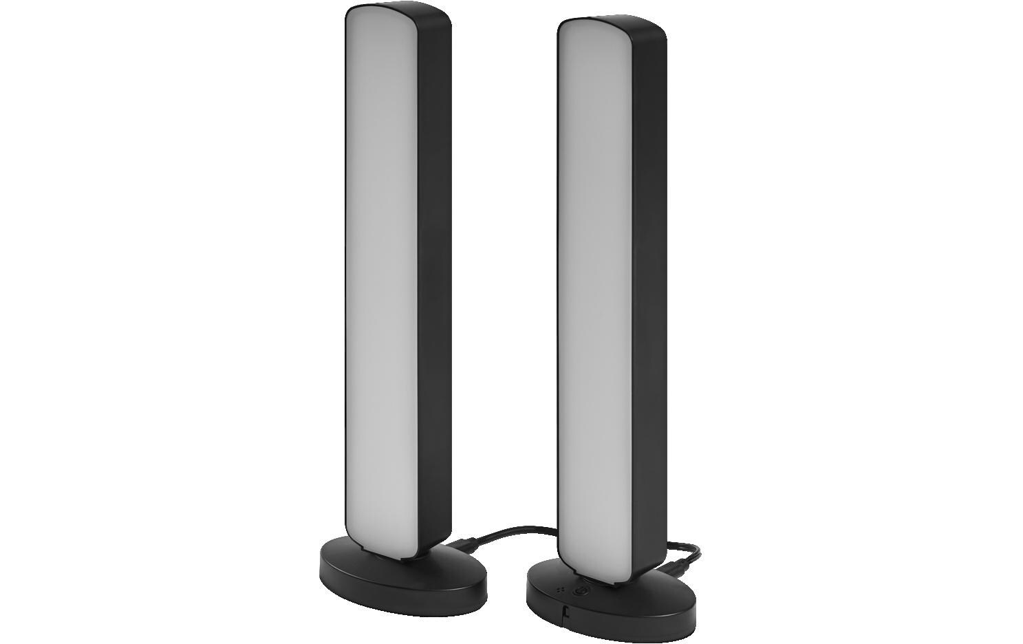SMART+ WiFi Mood Lights, 8W, 2700-6500K, SchwarzSmart Mood Light Bars für indirekte Beleuchtung mit Musikfunktion und Wi-Fi Technologie