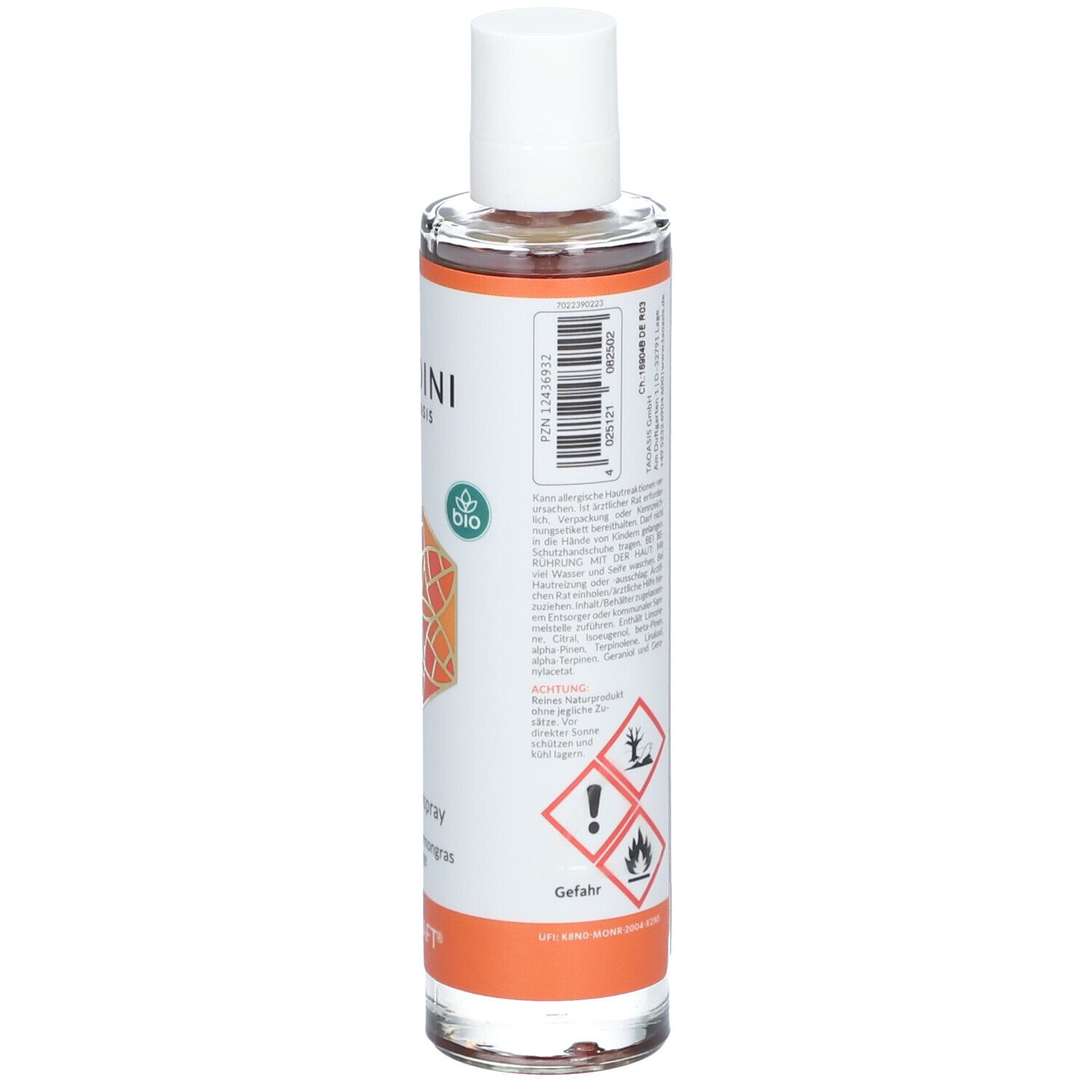 BALDINI BY TAOASIS Feelkraft® Raumspray bio/demeter