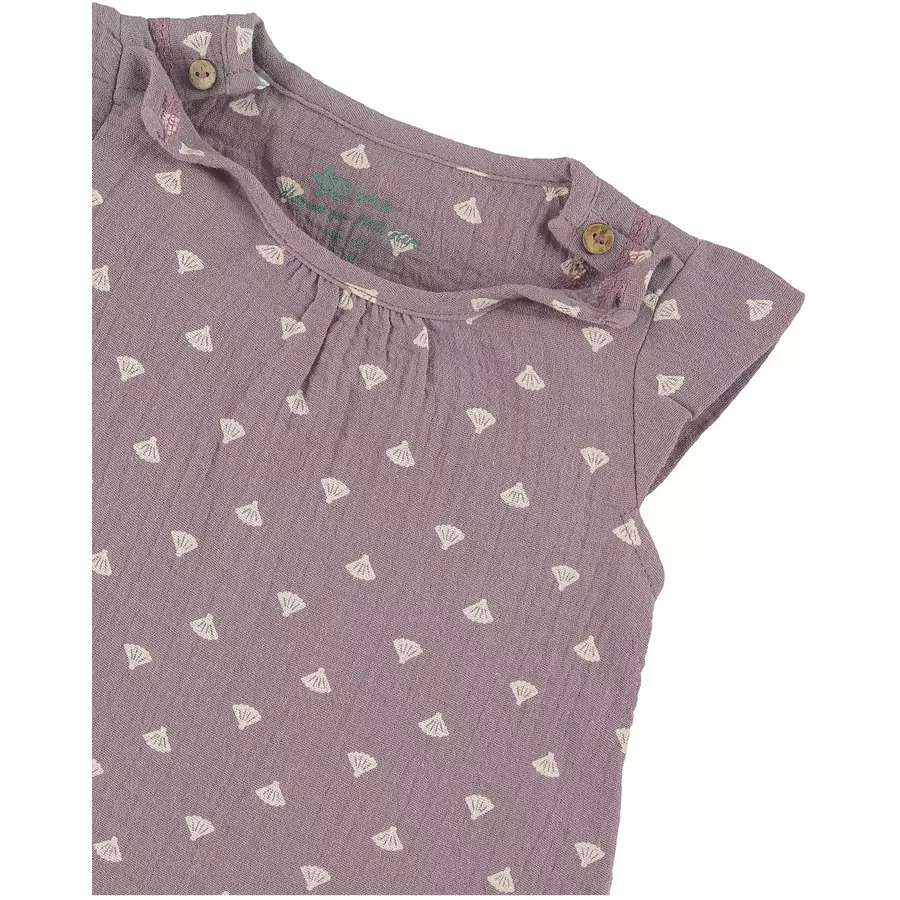 Sterntaler Set Shirt+kurze Hose Muschel lila