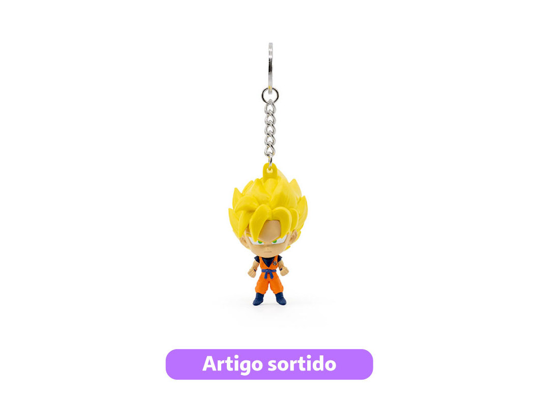 HERÓI DE BOLSO DRAGON BALL MODELOS SORTIDOS