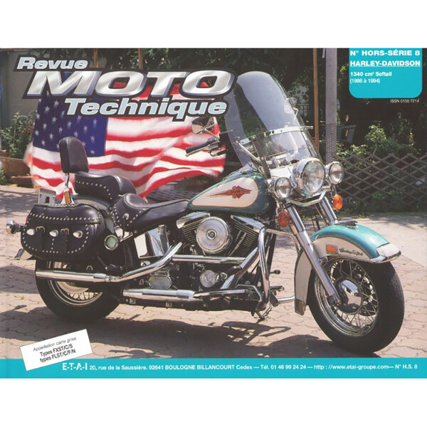 Etai - RMT HS 8.1 HARLEY DAVIDSON 1340 cm3 SOFTAIL (1986 à 1994)