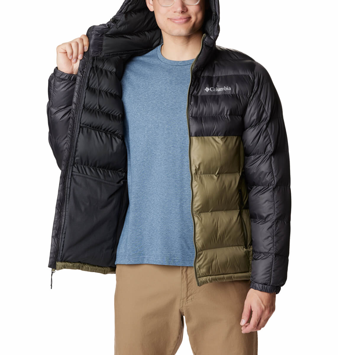 Columbia Buck Butte II Insulated Hooded Vinterjakke Herre