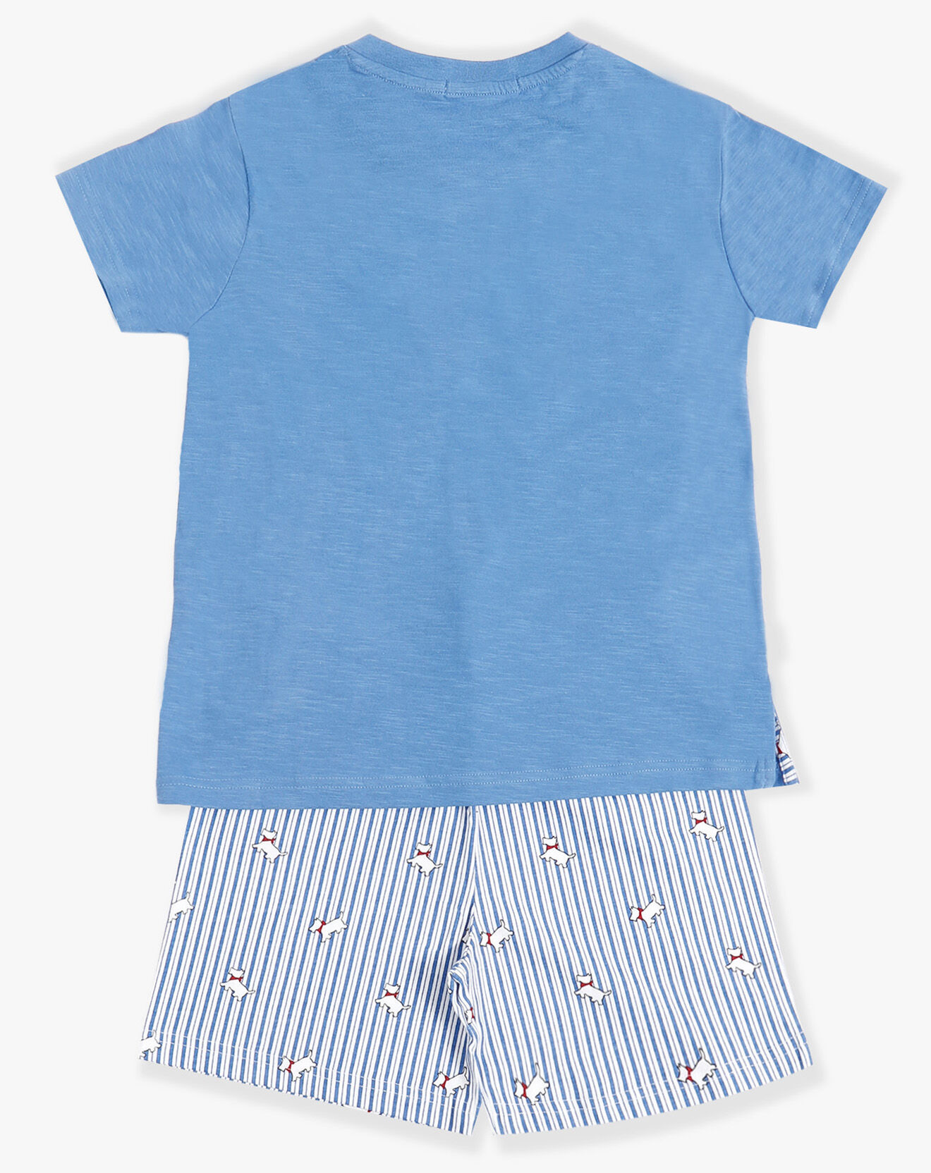 Admas Pyjama T-Shirt & Short bleu