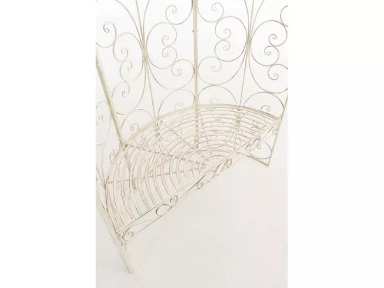 Arche à rosiers - Métal & Métal - Crème antique - Rosie