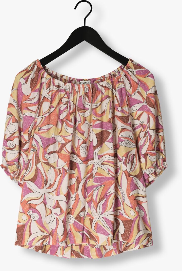 CATWALK JUNKIE rode catwalk junkie top off shoulder puff sleeve top