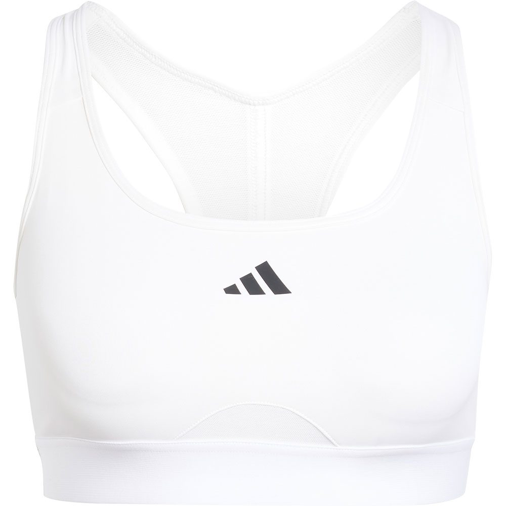 adidas Powerreact Training Sport-BH Damen weiß
