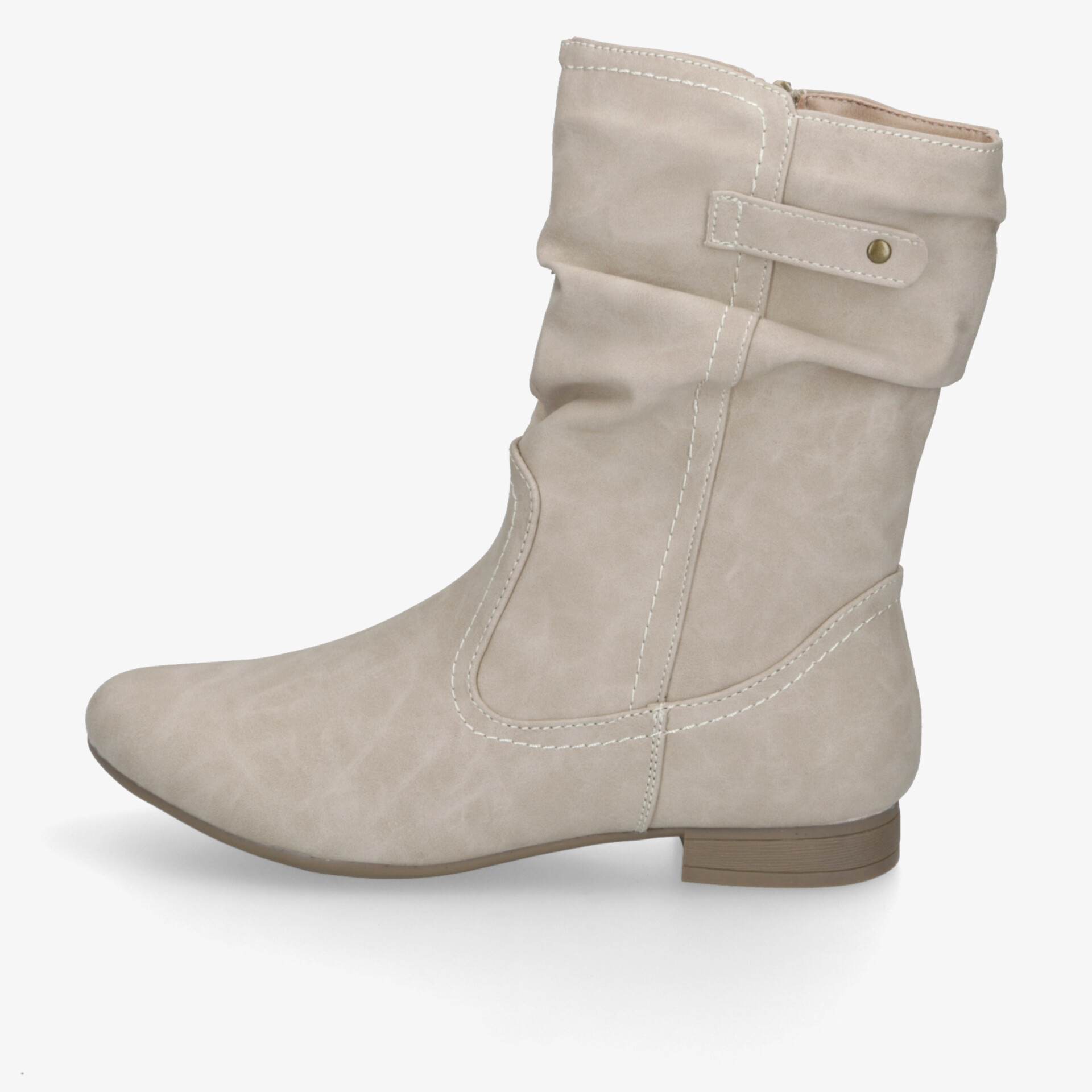 street shoes Damen klassische Stiefel beige