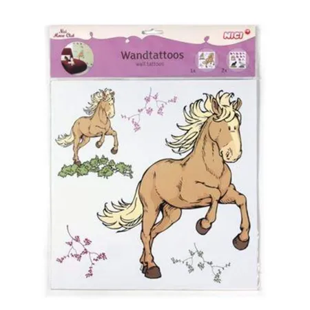 NICI Horse Club Wandtattoos Pferd