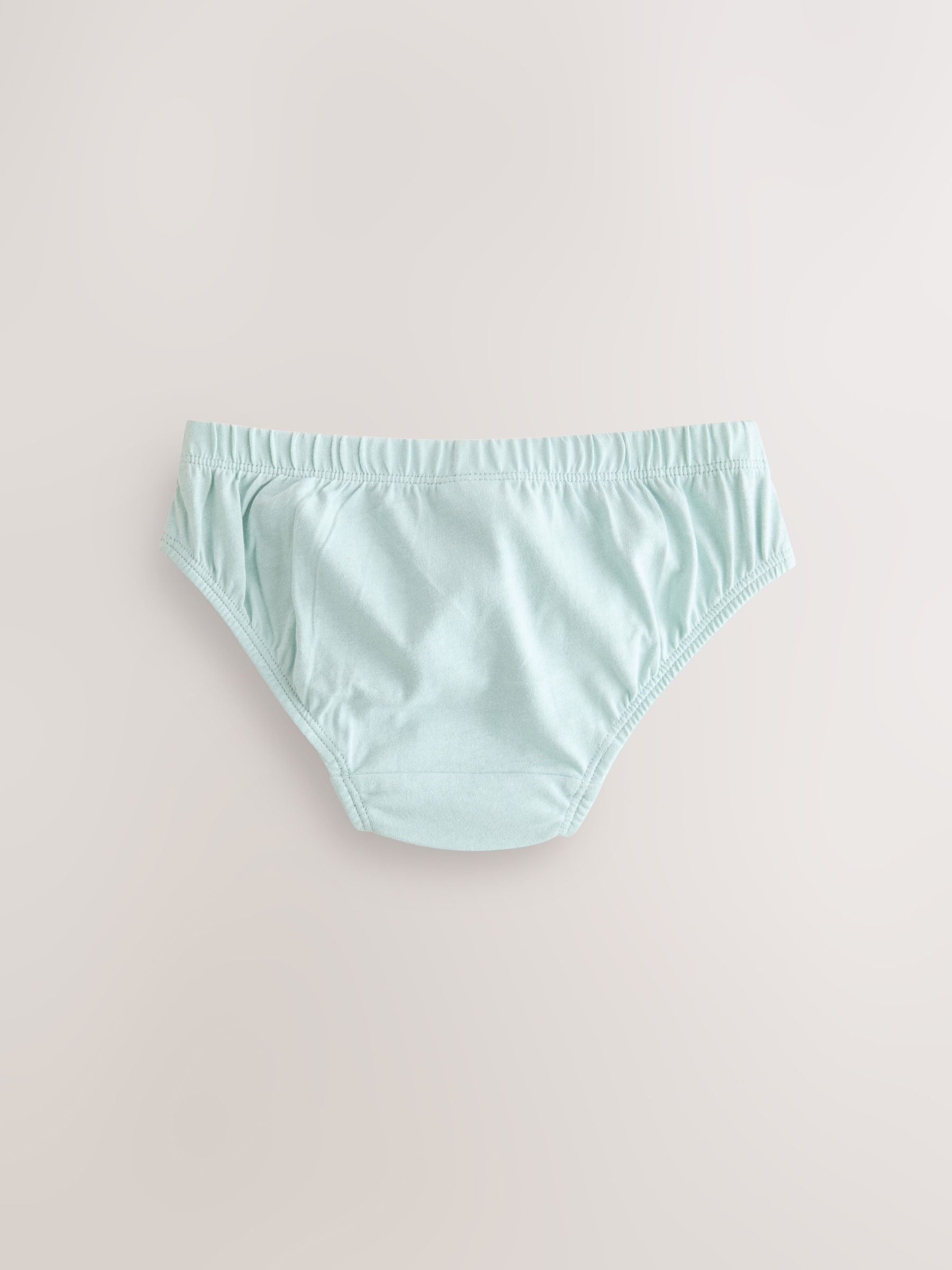 Groen/blauw - 100% katoenen slip verpakking van 7 (1,5 - 16 jr)