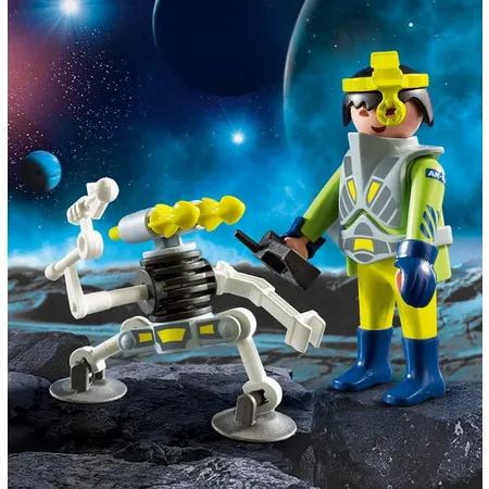PLAYMOBIL® 9416 Space-Agent mit Roboter