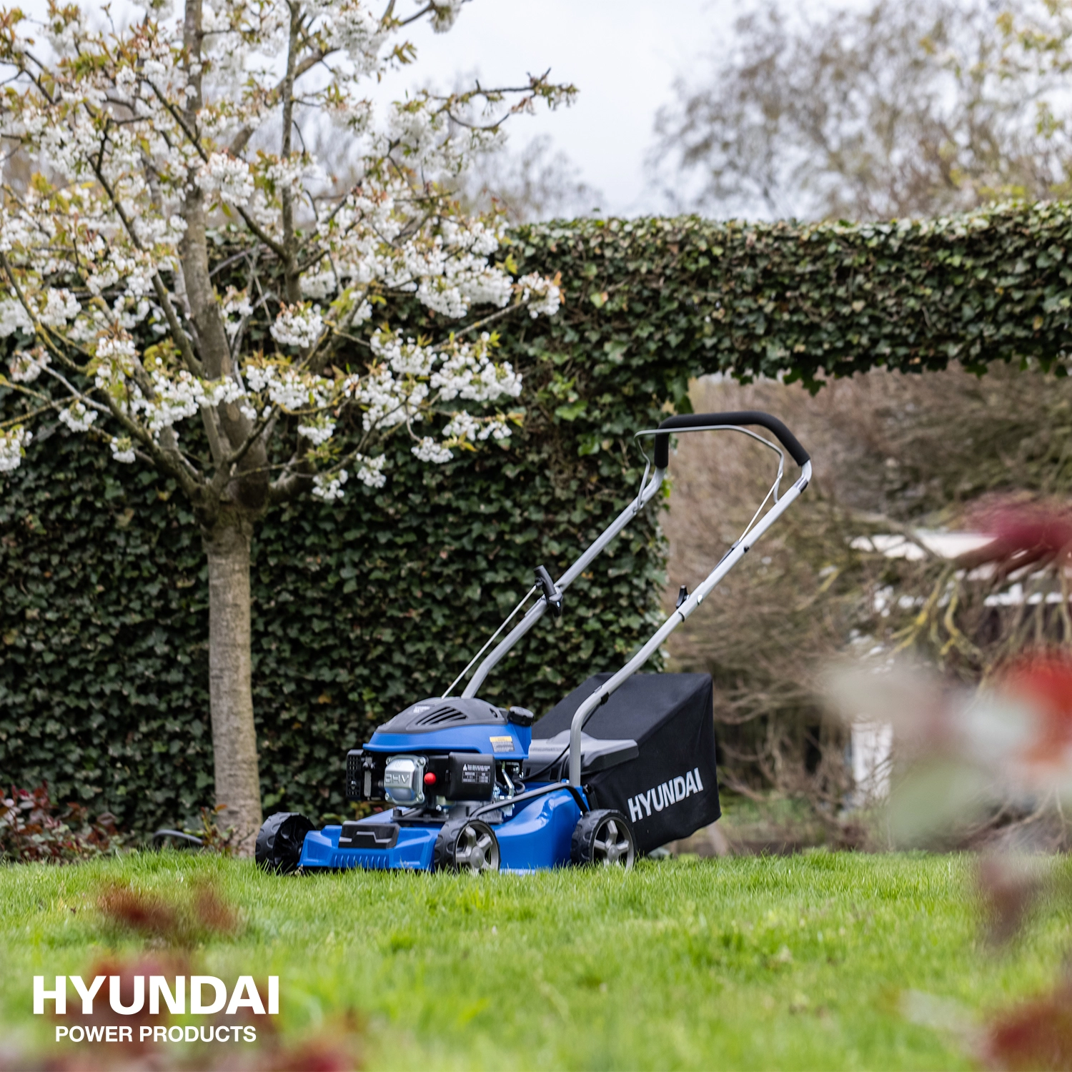 Hyundai 57021 Benzine grasmaaier - 79,8cc - 4-takt - 400mm