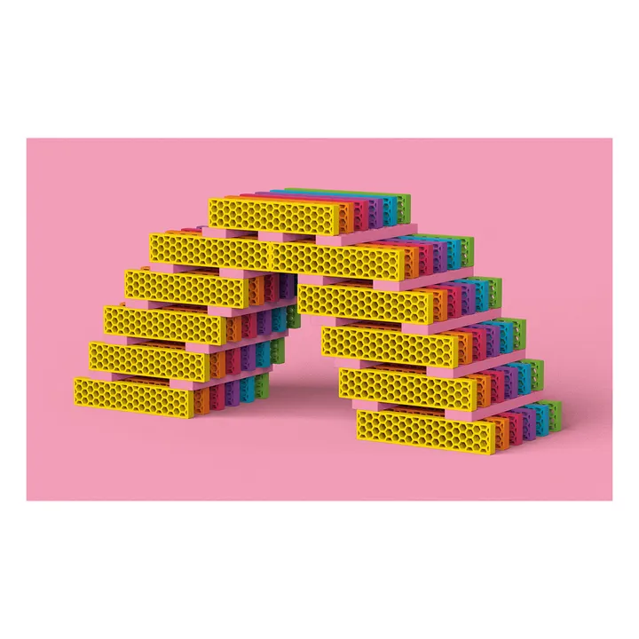 Bioblo Jeu de construction Bigbox - Set de 340 pièces
