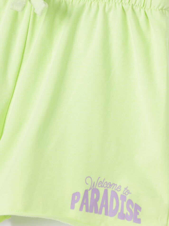 Conjunto top e shorts - Lima Claro