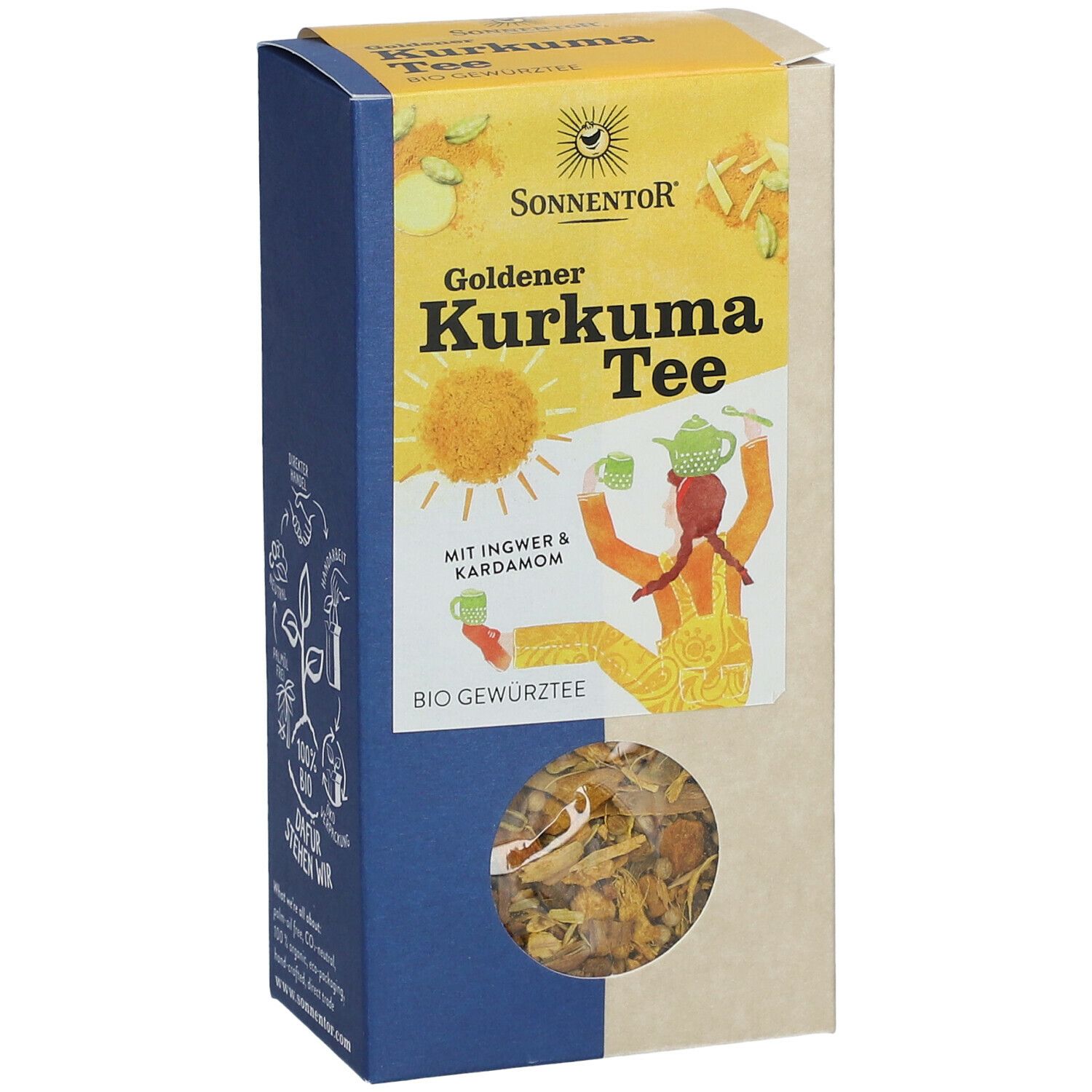 SonnentoR® Bio Goldener Kurkuma-Tee