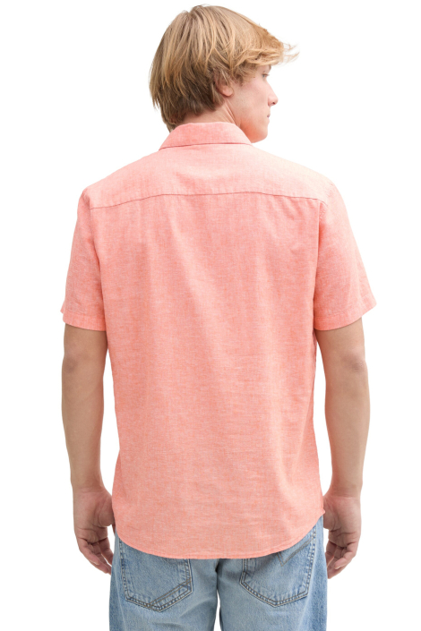 Tom Tailor oranje heren overhemd