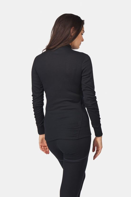 Odlo Odlo Bl Top Turtle Neck L/S Half Zip Active Warm Eco
