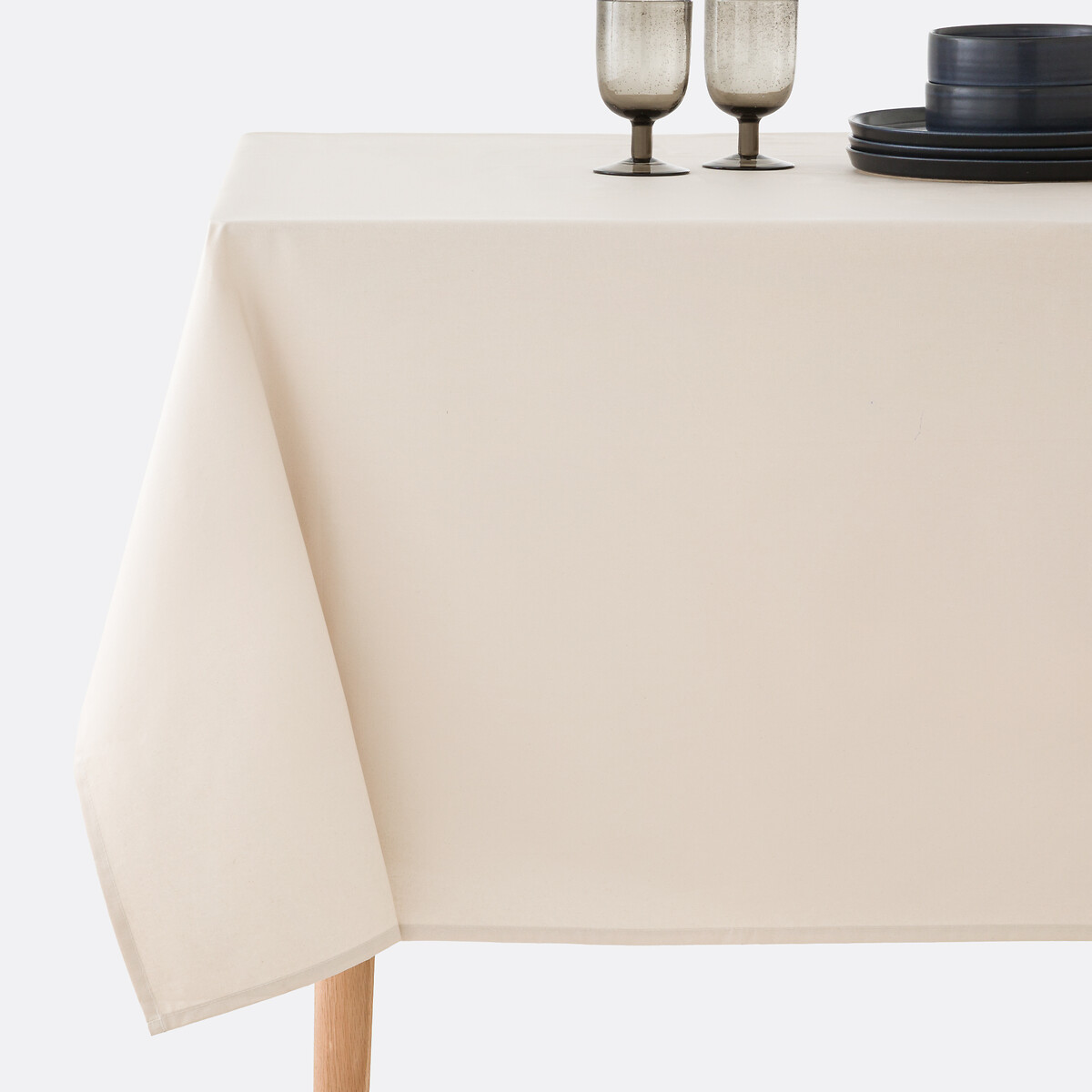 LA REDOUTE INTERIEURS<br>Toalha de mesa em algodão revestido macio, Scénario