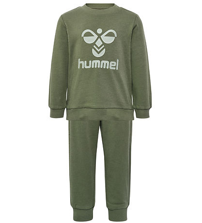 Hummel S?t - HmlArine Crewsuit - Dusty Olive