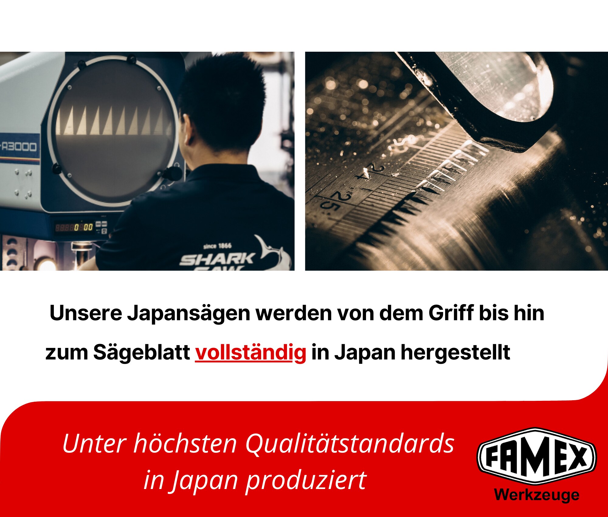 FAMEX 5547 Japansäge Kataba - Handsäge - 265mm