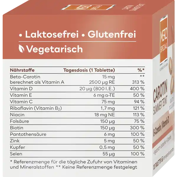 Carotin Summer Teint Tabletten