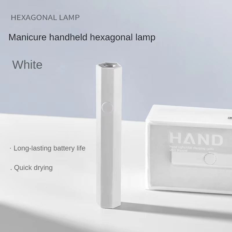 HOMTEC - Draagbare USB-nagelkunstlamp