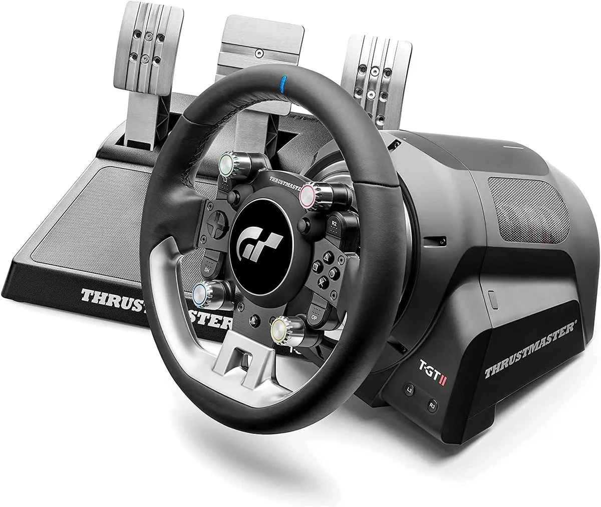 Volant   base    pédalier Thrustmaster T-GT II Volants gaming