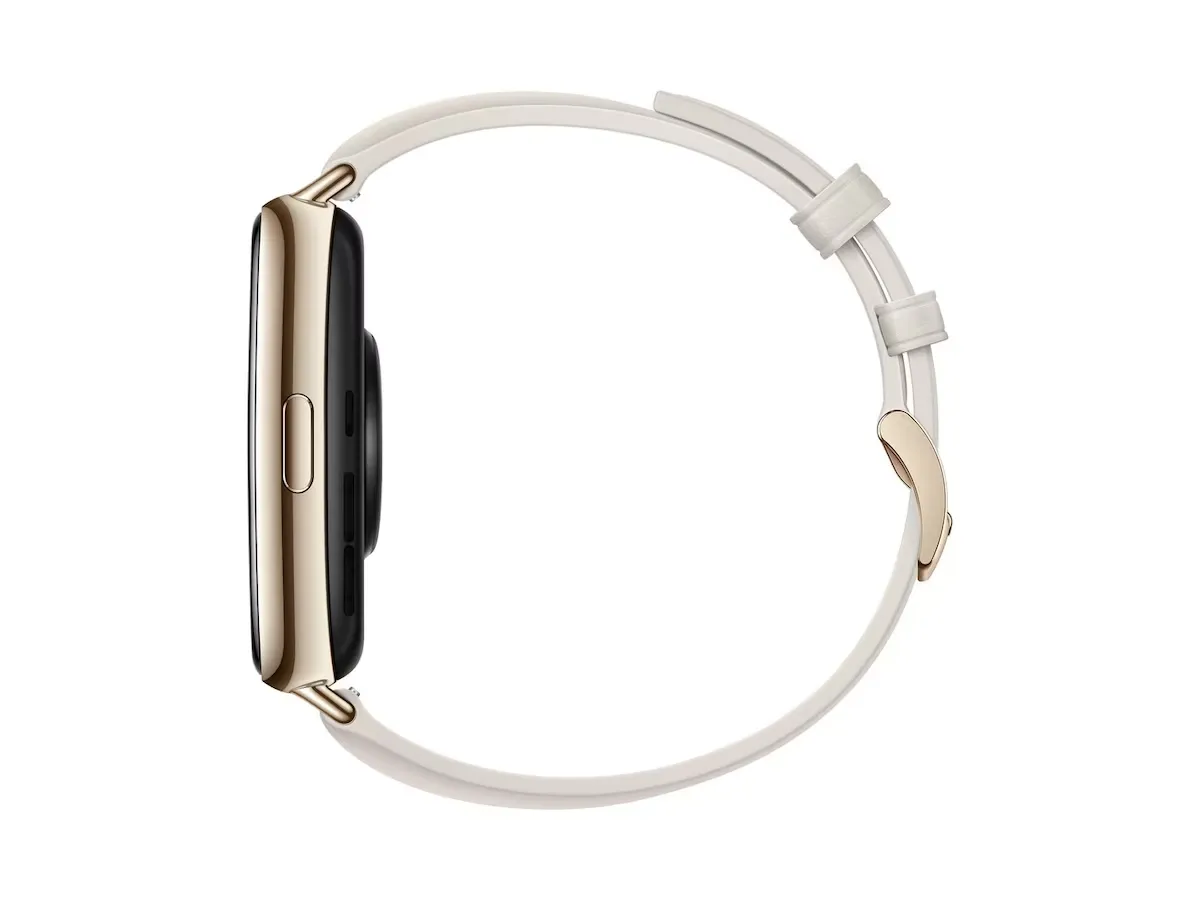 Huawei | Watch Fit 2 Classic - Smartwatch med rem - håndledsstørrelse: 140-210 mm - Hvid