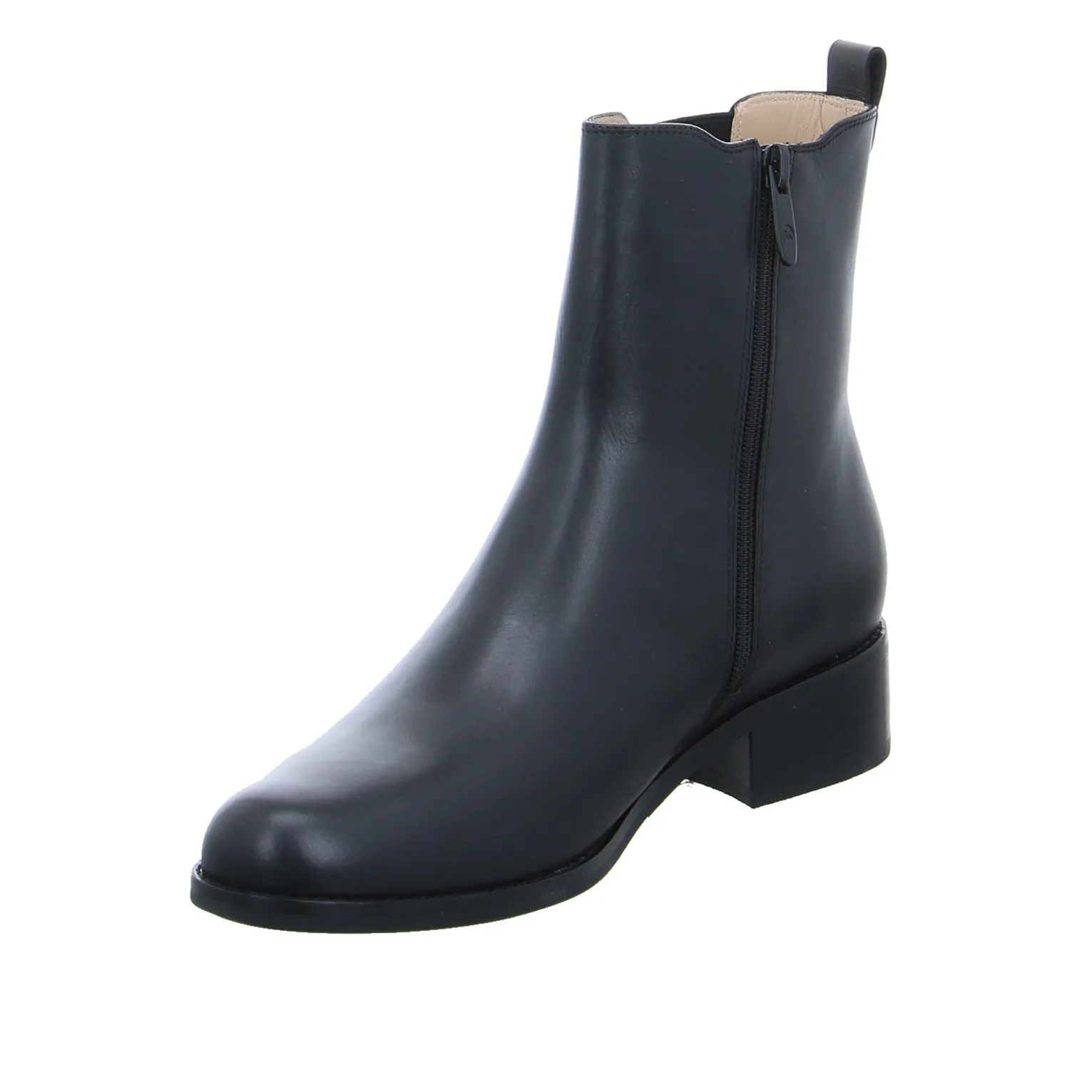 PETER KAISER Stiefelette Schwarz Leder