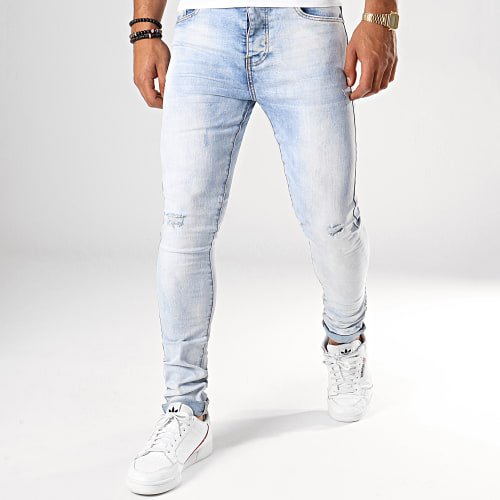 Jean Skinny 72175-5 Denim Bleu Wash