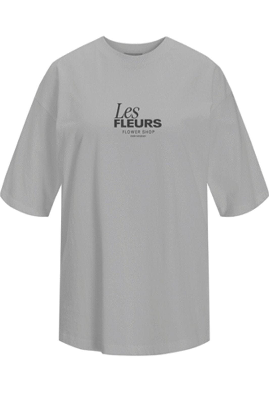 Jjxx Jxmillow Loose Ss Tee 4810440 ultimate grey les fleurs