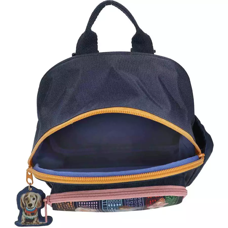 Depesche Rucksack CITY GIRLS TOPModel 11 x 22 x 28 cm dunkelblau