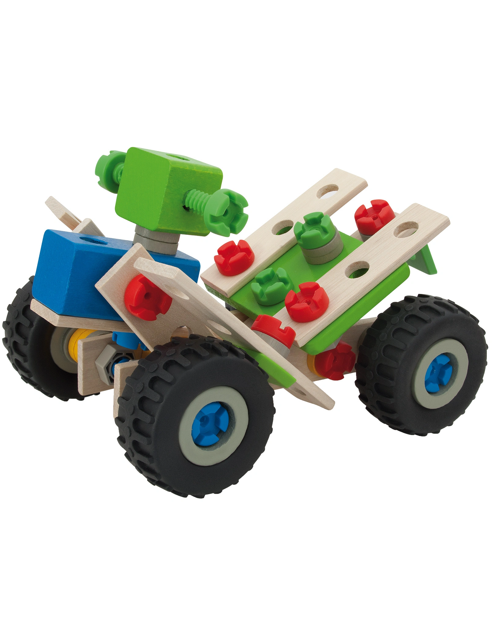 Holz-Quad CONSTRUCTOR 100-teilig in bunt