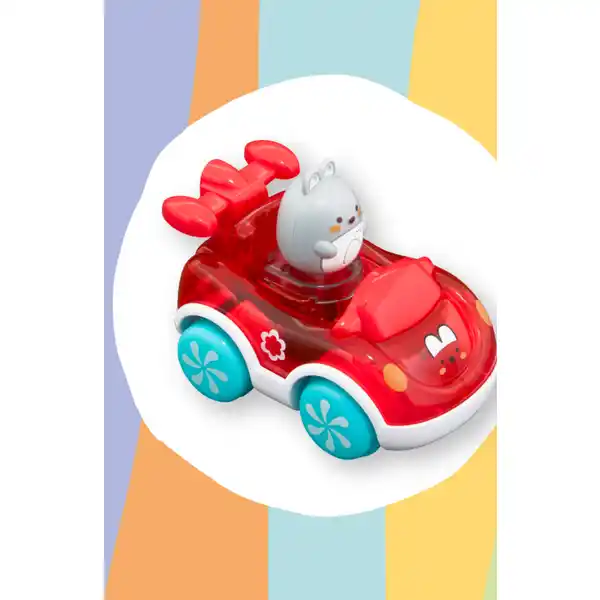 Mini Auto Rückzieher rot