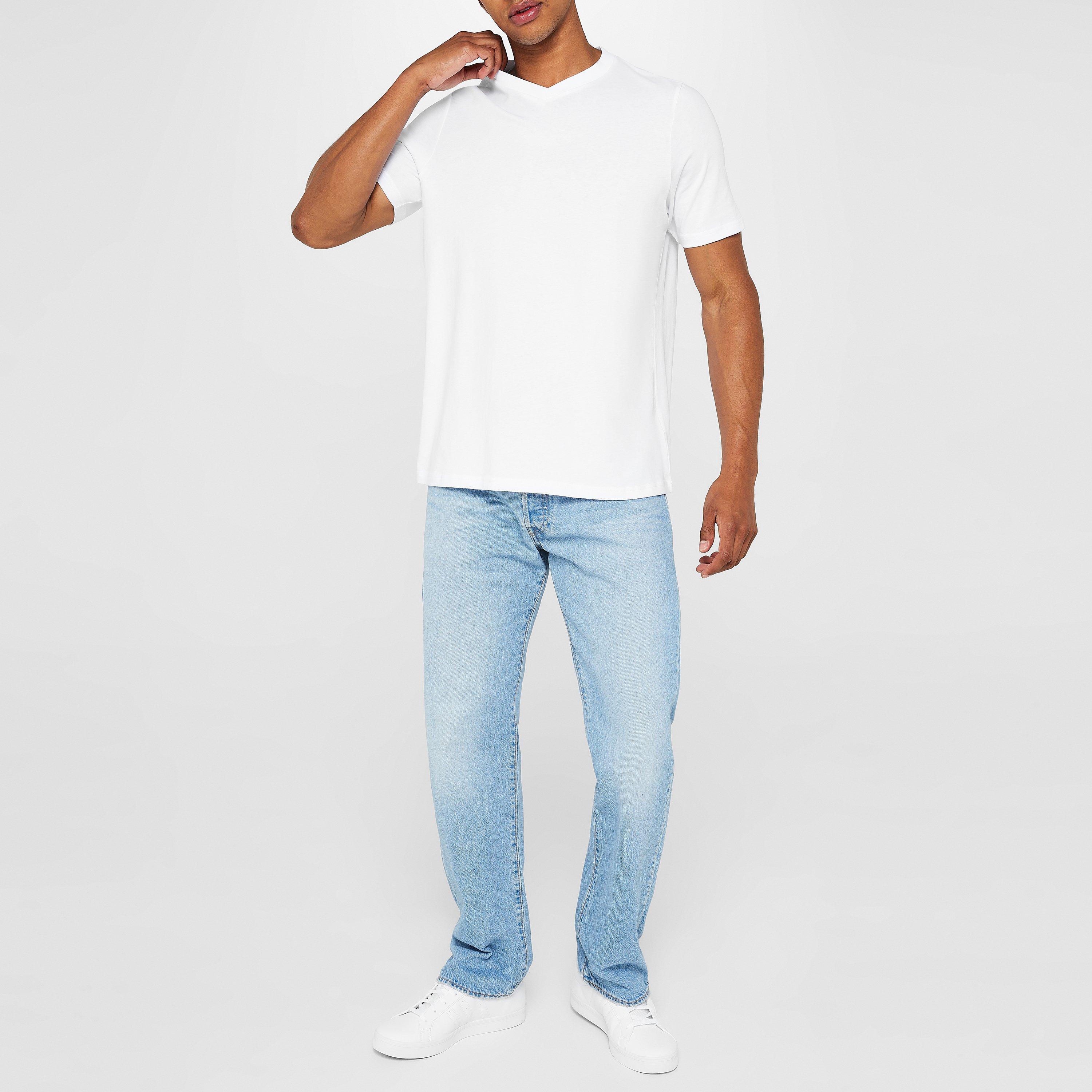Donnay Three Pack V Neck T Shirt Mens
