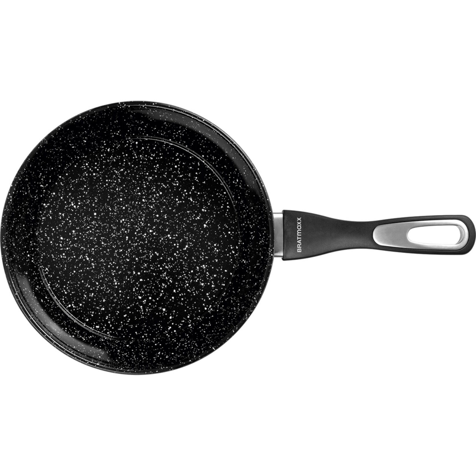 BRATmaxx Keramik-Pfanne 24cm, anthrazit