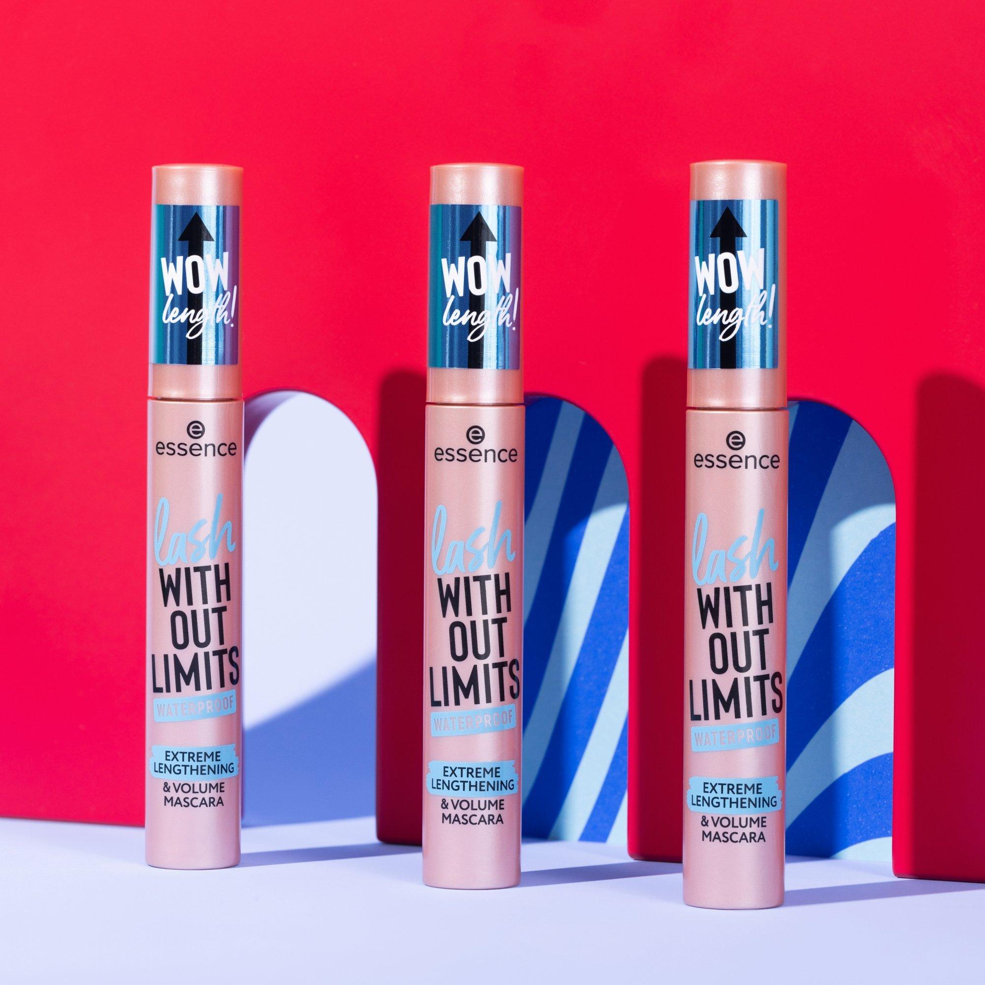 lash WITHOUT LIMITS WATERPROOF EXTREME LENGTHENING & VOLUME MASCARA