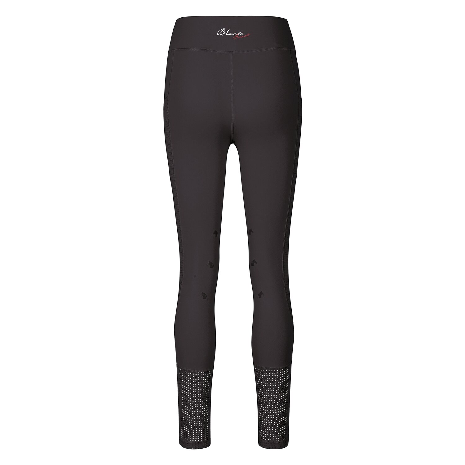 black forest Reitleggings mit Mesh - anthracite