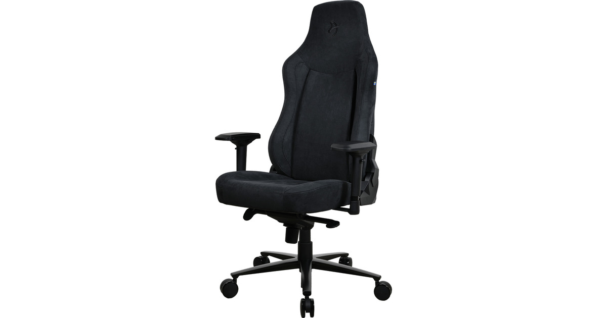 ArozziVernazza Supersoft Fabric - Pure Black gamestoel  (Zwart)